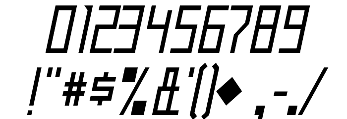 Eden Mills Italic Font OTHER CHARS