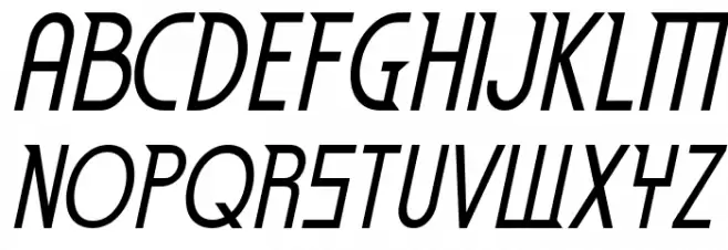 Eden Mills Italic Fonte MAIÚSCULAS