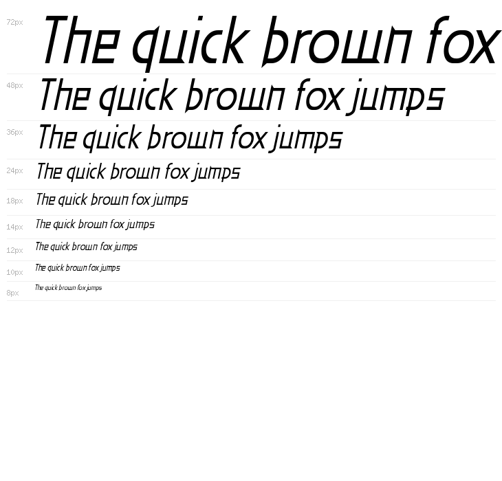 Eden Mills Italic Waterfall