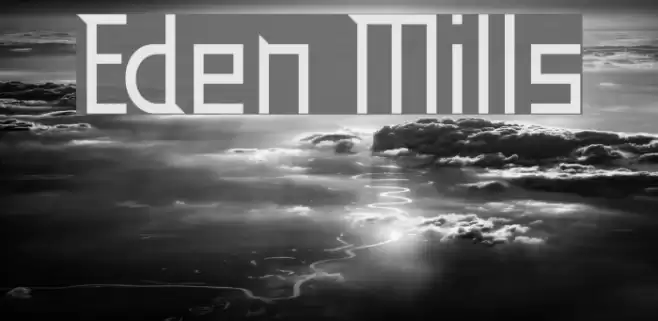 Eden Mills Font examples