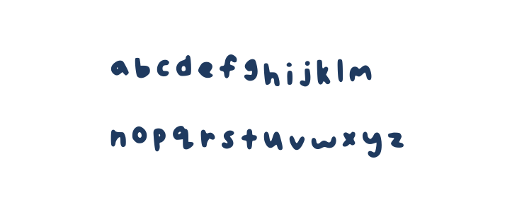 Eden Regular Lowercase