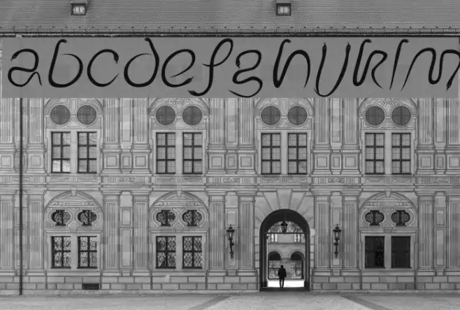 EdenDisplay Italic Example 2