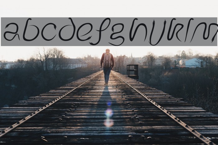 EdenDisplay Italic Font examples