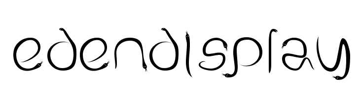 EdenDisplay  नि: शुल्क फ़ॉन्ट्स डाउनलोड