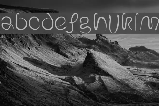 EdenDisplay Font examples