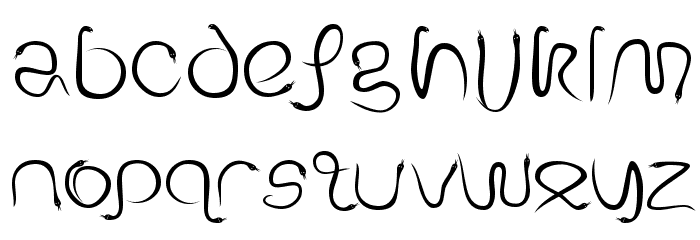 EdenDisplay Font LOWERCASE