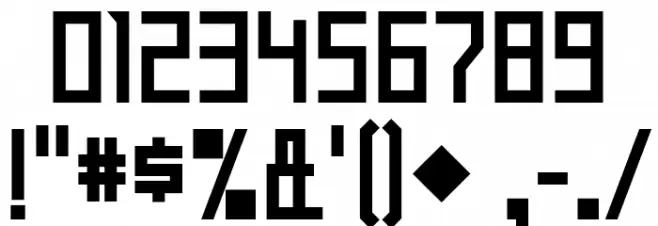 EdenMills-Bold Font OTHER CHARS