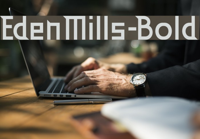 EdenMills-Bold Example 1