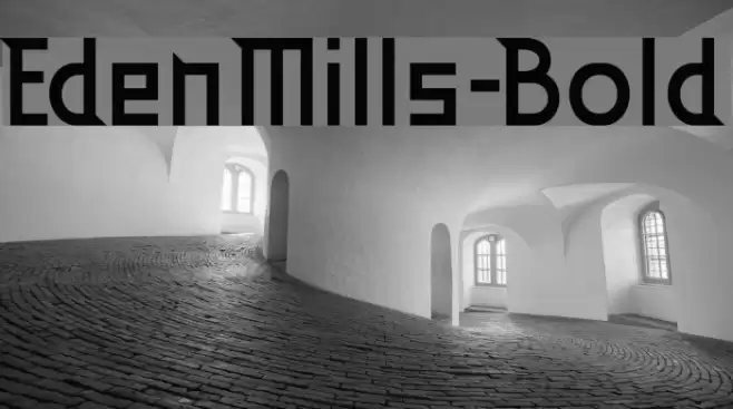 EdenMills-Bold Font examples