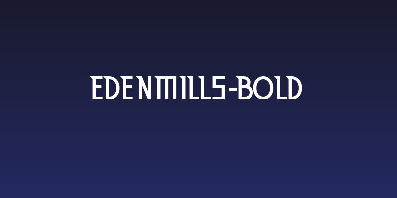 EdenMills-Bold Social Header