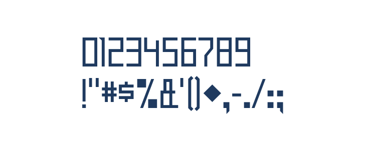 EdenMills-Regular Other Characters