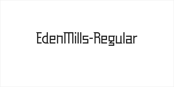 EdenMills-Regular Logo