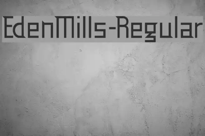 EdenMills-Regular Example 3