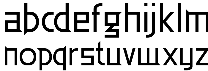 EdenMills-Regular Font LOWERCASE