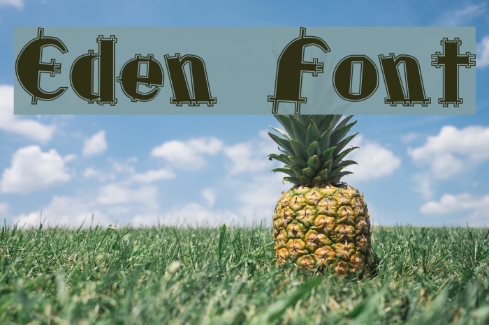 Eden Font examples
