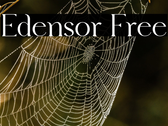 Edensor Free Example 3