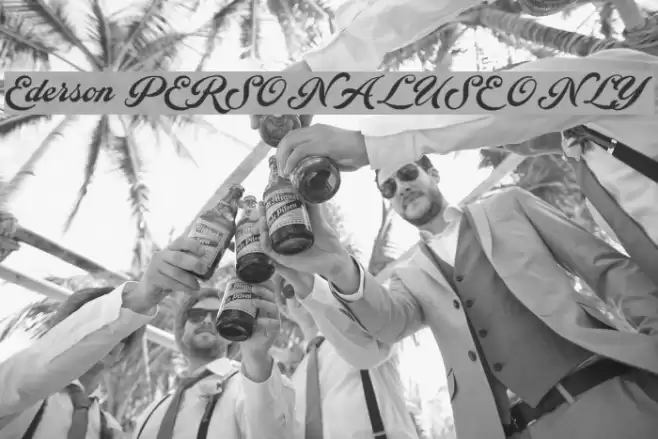 Ederson PERSONAL USE ONLY Font examples