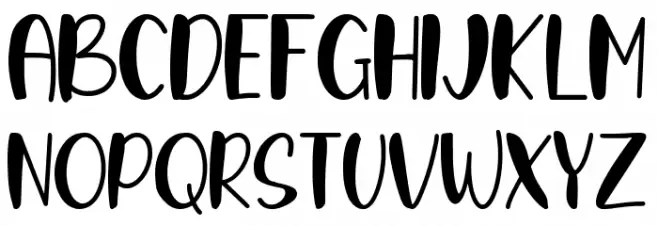 Edgar Wesley Schriftart Groß