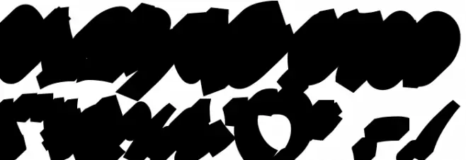 Edge Bolt Extrude Extrude Schriftart Anderer Schreiben