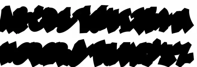 Edge Bolt Extrude Extrude Schriftart Gro&szlig;