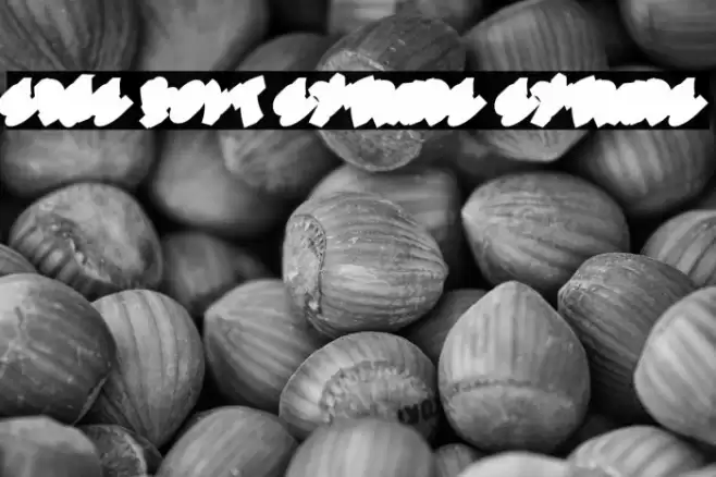 Edge Bolt Extrude Extrude Schriftart examples