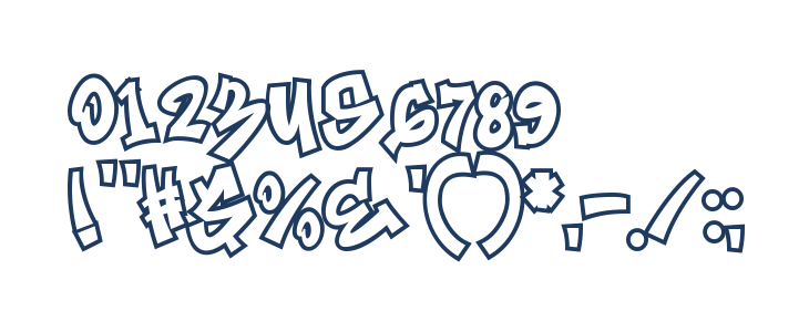 Edge Bolt Outline Outline Other Characters