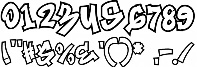 Edge Bolt Outline Outline フォント その他の文字