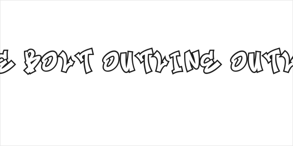 Edge Bolt Outline Outline Logo