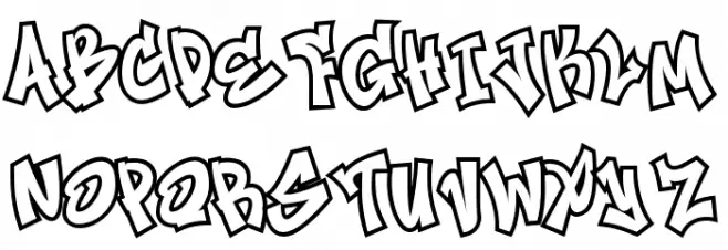 Edge Bolt Outline Outline フォント 小文字