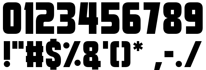 Edge Of Madness Font OTHER CHARS
