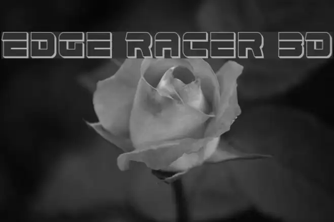 Edge Racer 3D Example 1