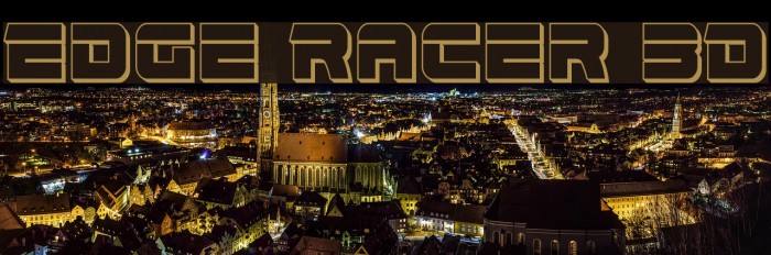 Edge Racer 3D Font examples
