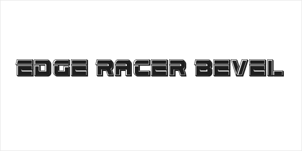 Edge Racer Bevel Logo
