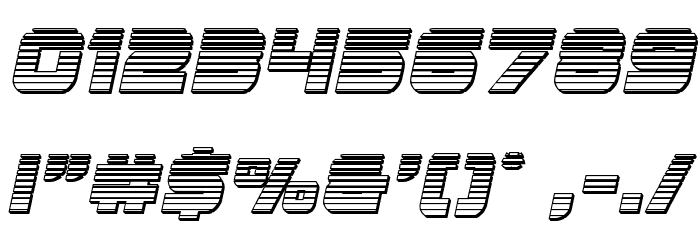 Edge Racer Chrome Italic Fonte OUTROS PERSONAGENS
