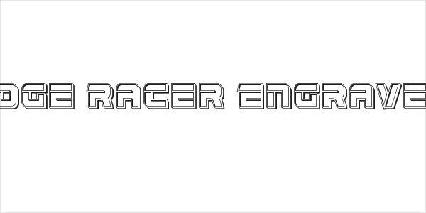 Edge Racer Engraved Logo