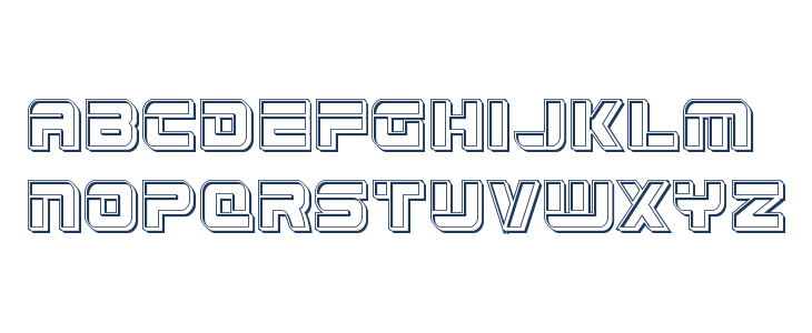 Edge Racer Engraved Lowercase