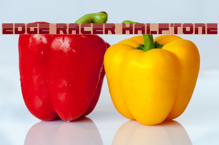 Edge Racer Halftone Example 2