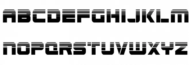 Edge Racer Halftone Schriftart Kleinbuchstaben