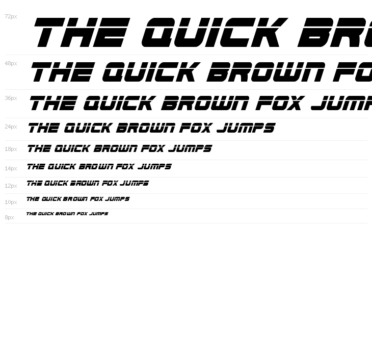 Edge Racer Laser 2 Super-Italic Waterfall