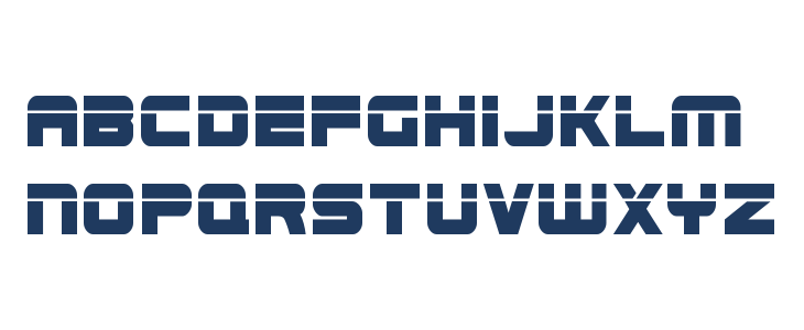 Edge Racer Laser 2 Lowercase