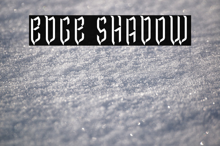 Edge Shadow Example 1