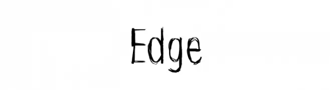 Edge  नि: शुल्क फ़ॉन्ट्स डाउनलोड