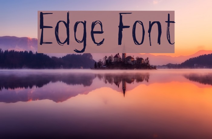 Edge Font examples