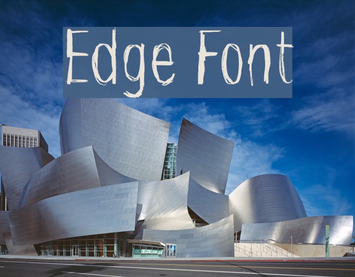 Edge Font examples