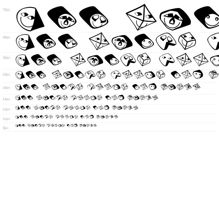 EdgedFacesKantig Waterfall