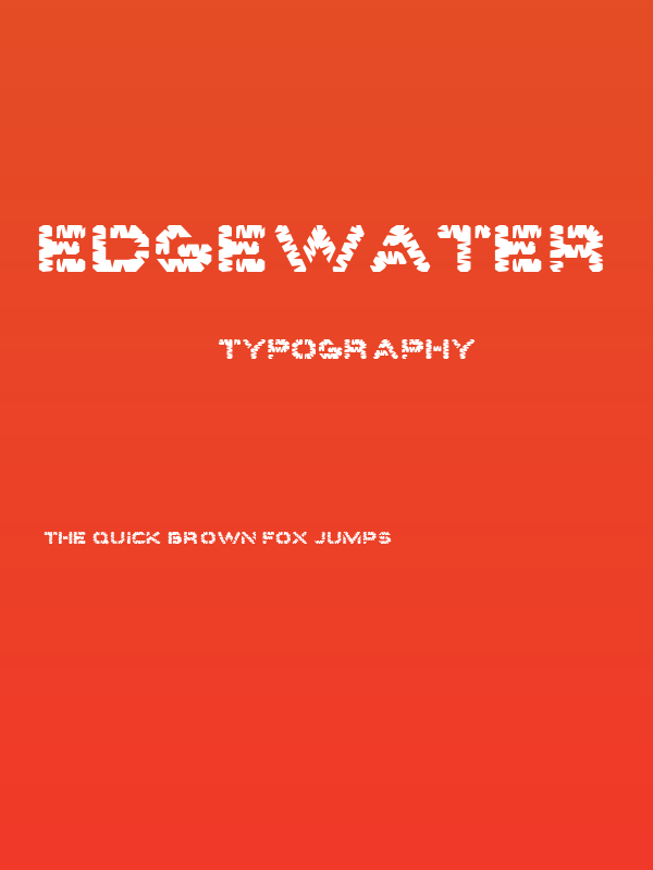 Edgewater Poster