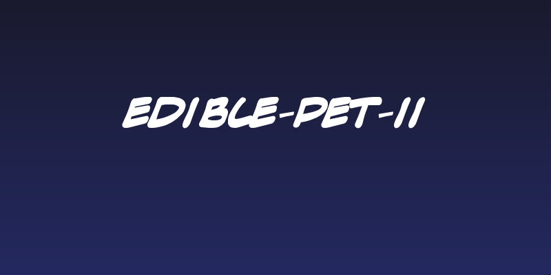 Edible-Pet-II Social Header