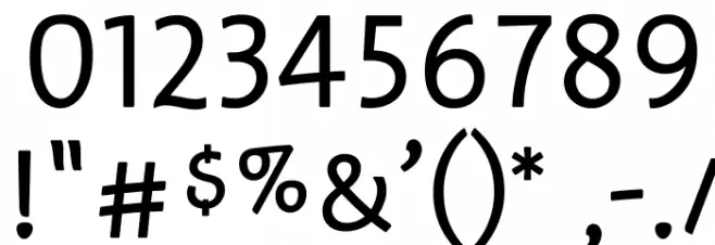 Edifice Classic Font OTHER CHARS