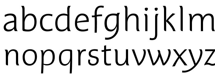 Edifice Thin Font LOWERCASE