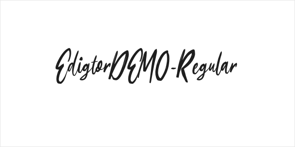 EdigtorDEMO-Regular Logo